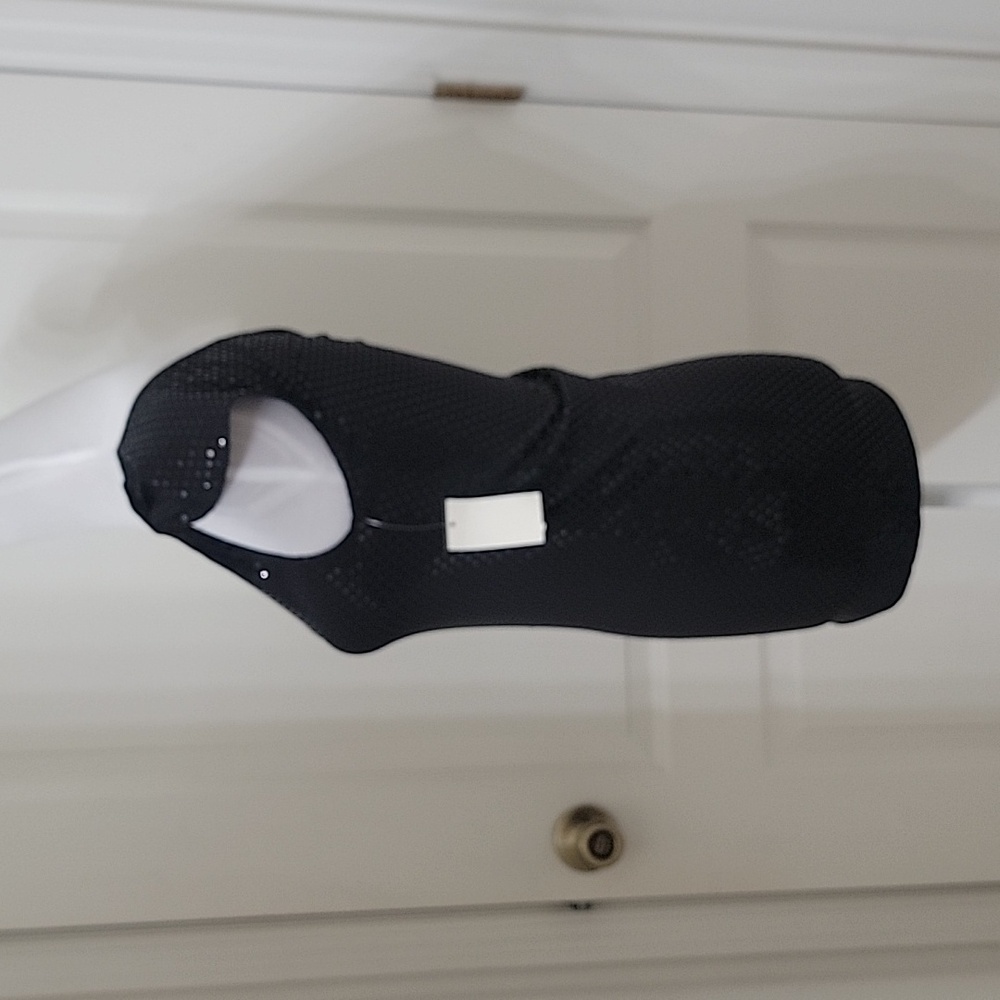 Love Tease One-Shoulder Black Sequin Mesh Top - Picture 4 of 13